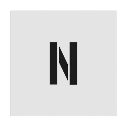 ASTN10065 ステンシル N