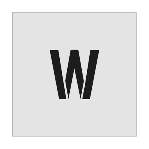 ASTW10065 ステンシル W