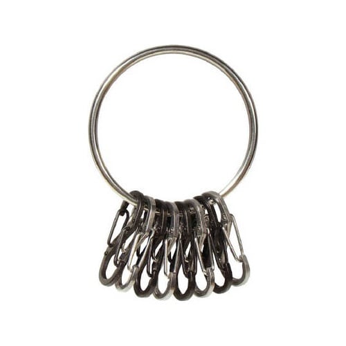 キーホルダ ビッグリングスチール NI0
