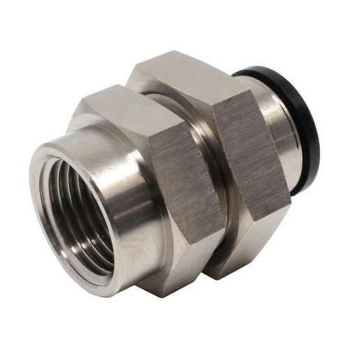 チューブフィッティング メス隔壁ストレー