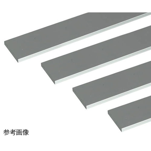 アルミ平棒1m5.0×25銀4本