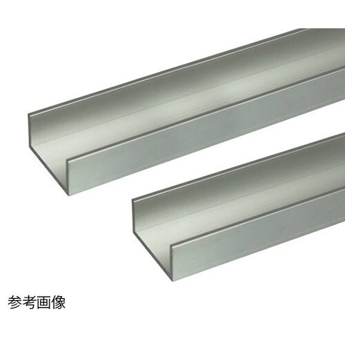 アルミチャンネル2m2.4×30×20銀