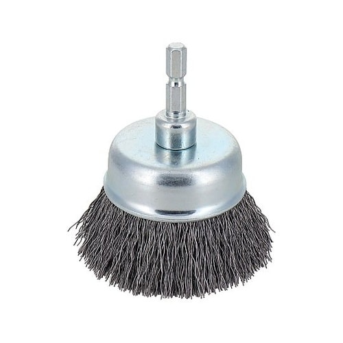 BCW−65 六角軸鋼線カップブラシ