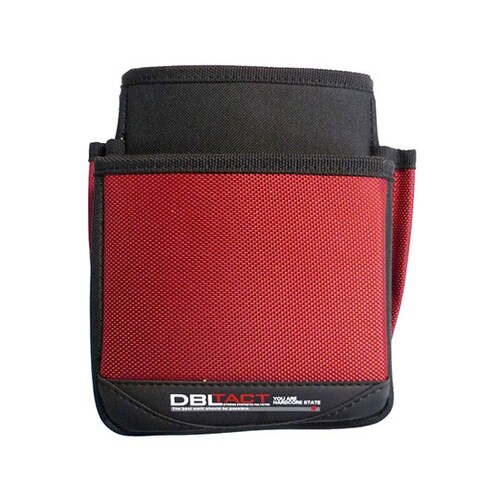 DT−02S−RE 2段腰袋 レッド