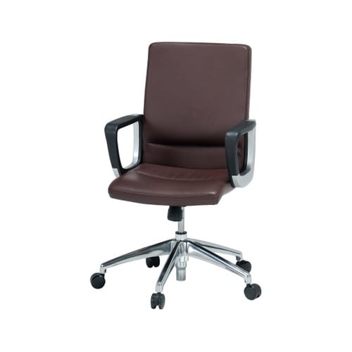 EU−590−BRオフイスチェアブラウン