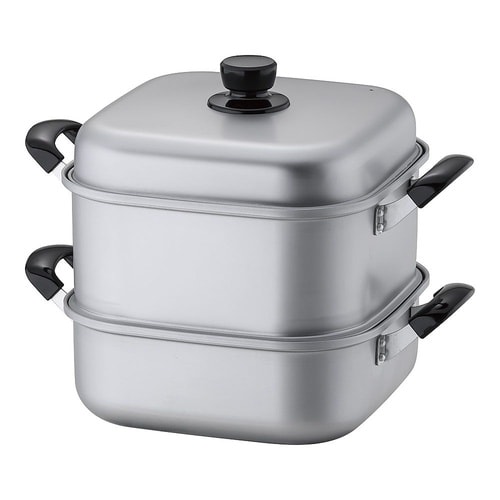 AMS71261角型蒸器 26cm 一重