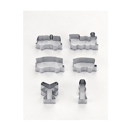 WNK8201クッキー抜型連結汽車ポッポ