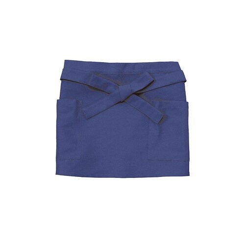 SKS0102 和風腰下エプロン 紺