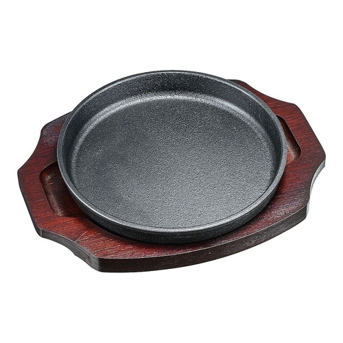 PIS1901 ステーキ皿 丸型17cm