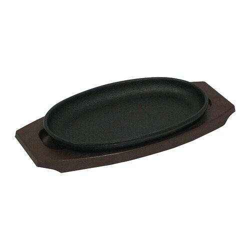 PTK5301 樹脂製台ステーキ皿小判型