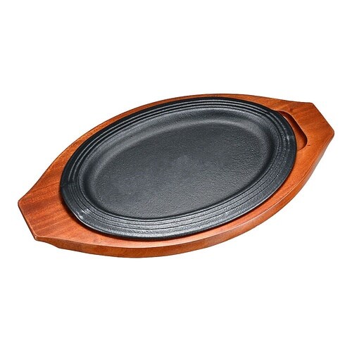 ステーキ皿 三筋型F