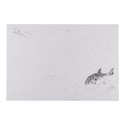 QTC53 尺3 テーブルマット ふぐ