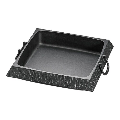 QSKC002 南部鉄 すきやき鍋石庭角