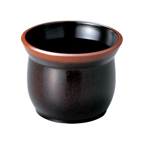 QGL3701 メラミン ガラ入れ 天目