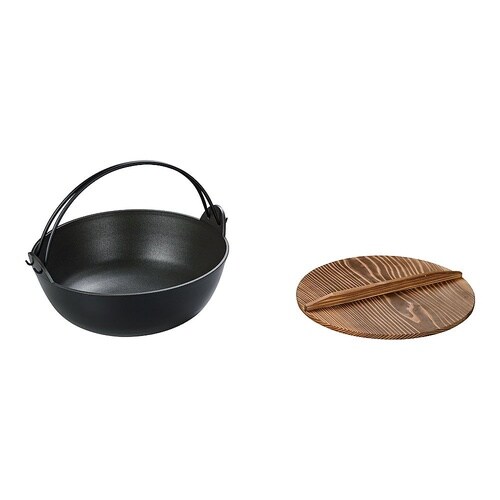 QIN3802 アルミ ジャンボ田舎鍋