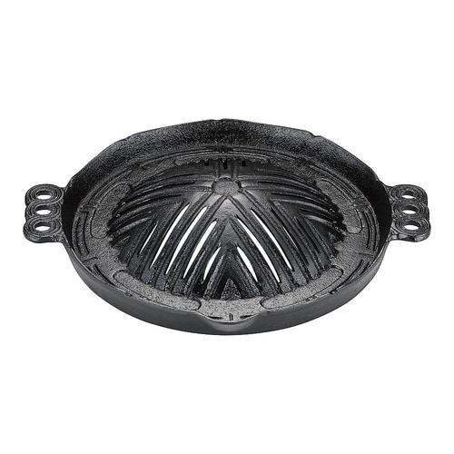 鉄ジンギス鍋 穴明 22cm