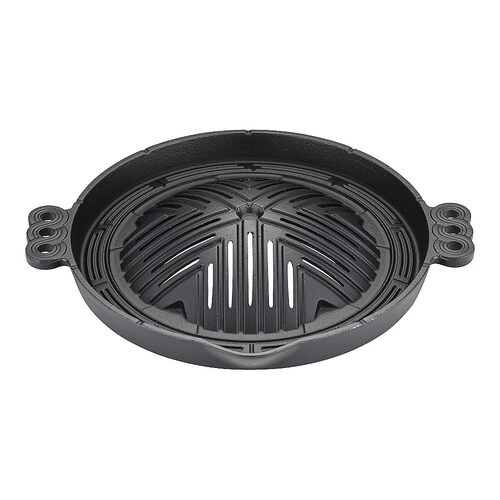 鉄ジンギス鍋 穴明 26cm