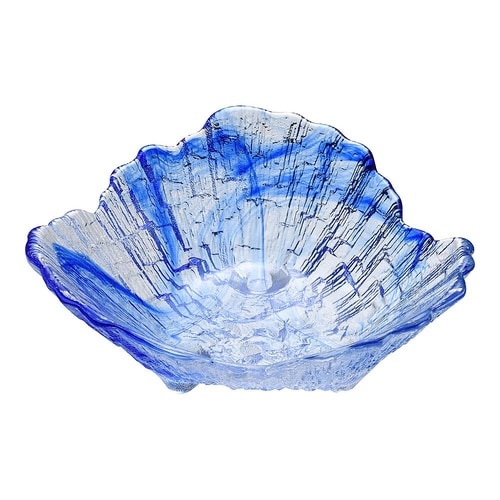 RAL2401 荒岩 三ツ足中鉢コバルト