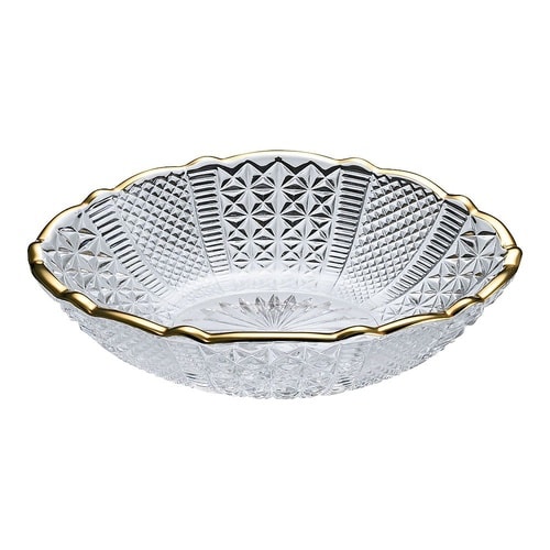 RMJH201 麻の葉小判向付 天金