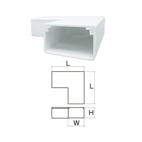 Nダクト(樹脂製ケーブル配線保護カバー)