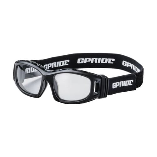 二眼型セーフティゴーグル ブラック (度