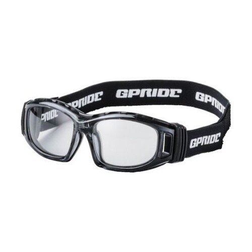 二眼型セーフティゴーグル グレー (度な