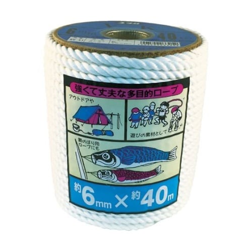 RV41 ビニロンロープボビン巻 6φ