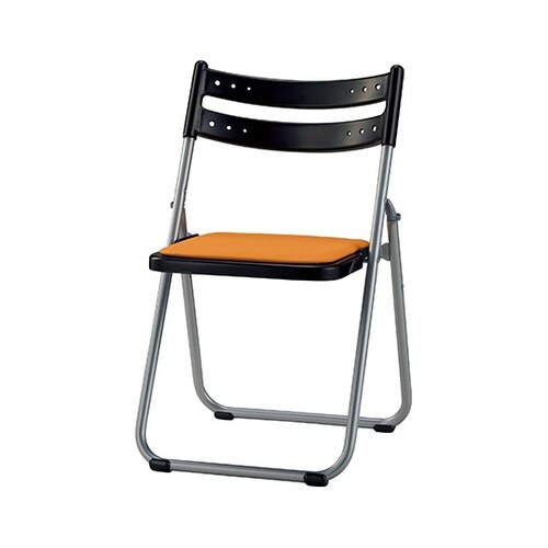 CF71−MY オレンジ アルミ折畳椅子