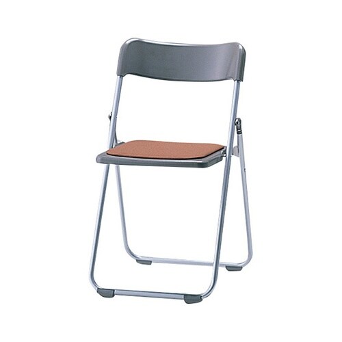 CF67−MYCGブラウンアルミ折畳椅子