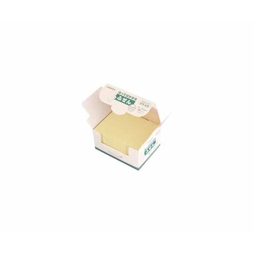 ふせんBOX 75×25mm イエロー×