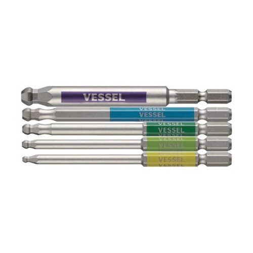 剛彩ビット 5本組 (片頭ボールポイント