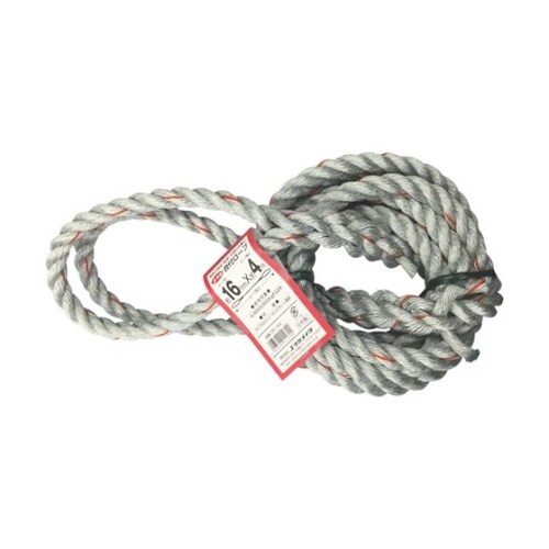 DR164 台付ロープ 16mm×4m