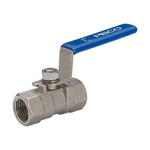 SUS316相当ボールバルブ 1ピース、