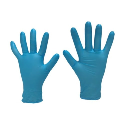 V5TJニトリルG指先グリップ60青SS