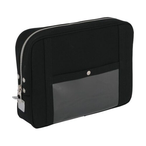 PLLU01 帆布メール用ポーチ 黒