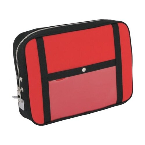 PLLU02 帆布メール用ポーチ 赤