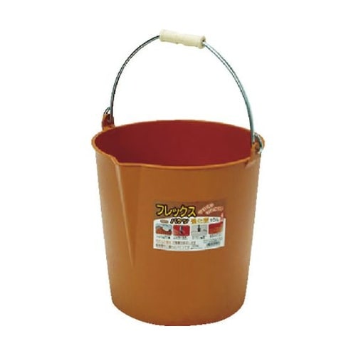 FB15BR フレックスバケツ15L 茶