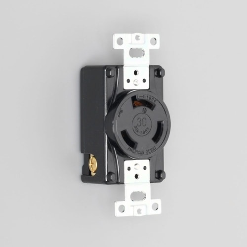 3360 3P30A引掛形埋込コンセント