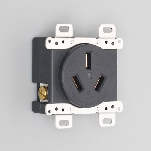 8520N 平刃形 埋込コンセント