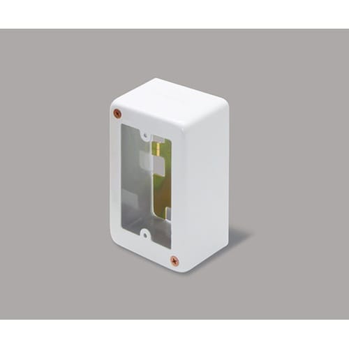 メタルモール付属品 1個用スイッチボック