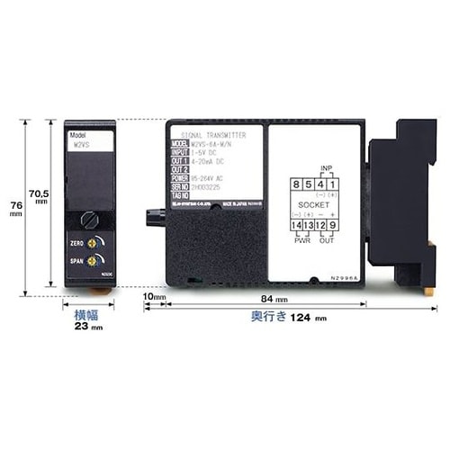 M2VS−4A−M/K/N直流入力変換器