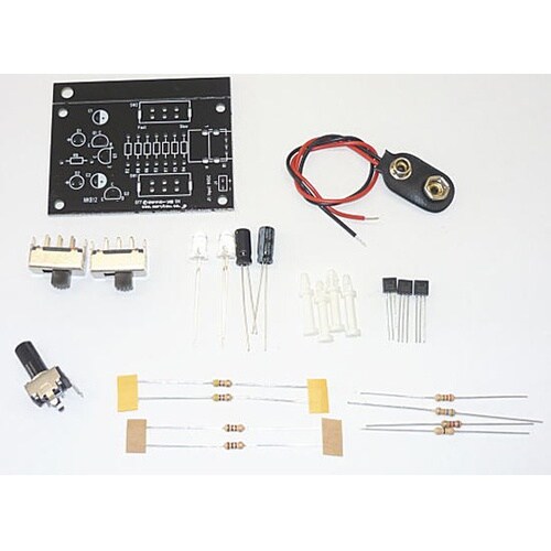 トランジスタの基本原理LED点滅回路 M