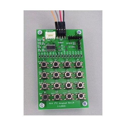 IC4X4 I2C接続4X4キーパッド