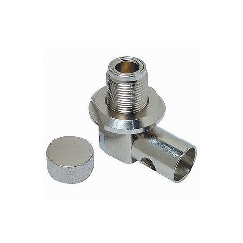 N型ケーブル用L曲りジャック N10DL