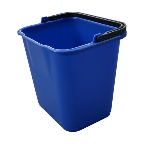 4380 角バケツ4L 青