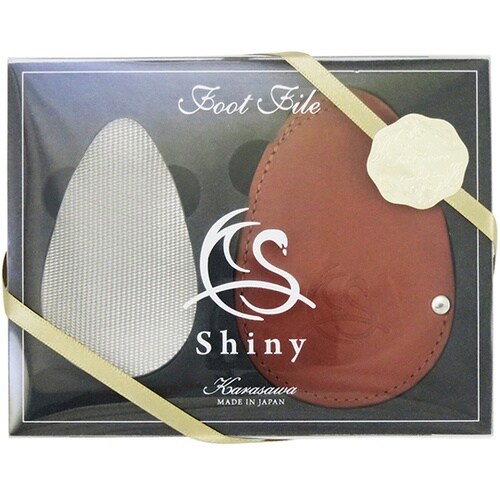 踵ヤスリ ケースレザー(茶)