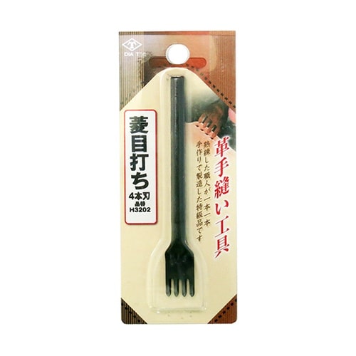 菱目打ち 4本刃 No.H3202