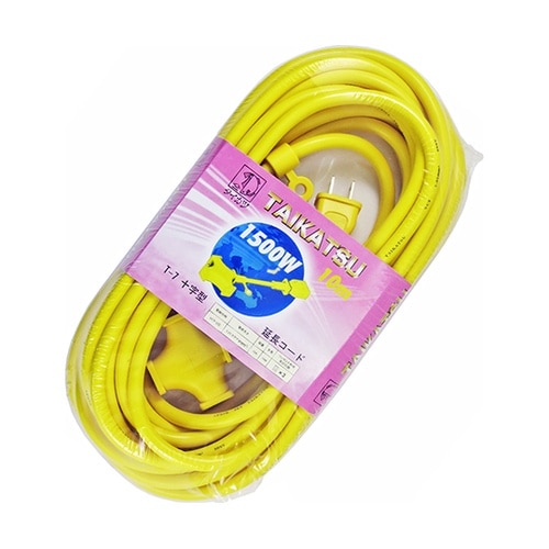 T−7 延長コード 3ツ口 (十字型)