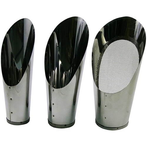 ステンレス 3ツ組 土入れ(アミ付)