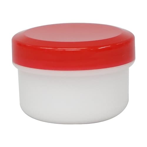 10030−002 軟膏壷20mL赤